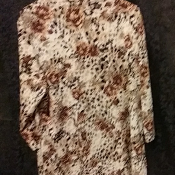 Leopard/floral 2 in 1 tunic - Picture 2 of 4